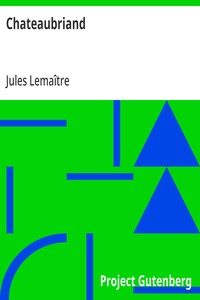 Cover of Chateaubriand