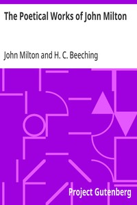 Cover of The Poetical Works of John Milton