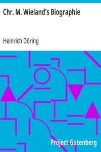Cover of Chr. M. Wieland's Biographie