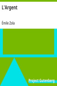 Cover of L'Argent