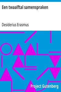 Cover of Een twaalftal samenspraken Tot inleiding: Cd. Busken Huet's beschouwing over Erasmus