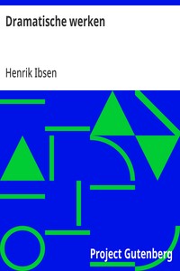 Cover of Dramatische werken