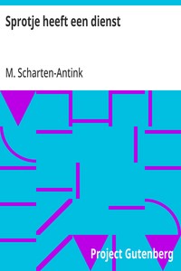Cover of Sprotje heeft een dienst