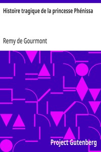 Cover of Histoire tragique de la princesse Phénissa expliquée en quatre épisodes