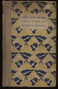 Cover of One Day More: A Play In One Act