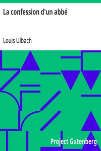 Cover of La confession d'un abbé