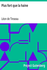 Cover of Plus fort que la haine