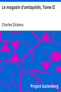 Cover of Le magasin d'antiquités, Tome II