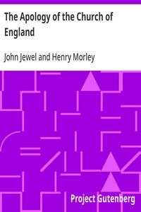 Cover of The Apology of the Church of England