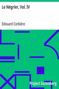Cover of Le Négrier, Vol. IV Aventures de mer