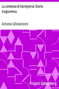 Cover of La contessa di Karolystria: Storia tragicomica