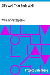 Cover of All's Well That Ends Well