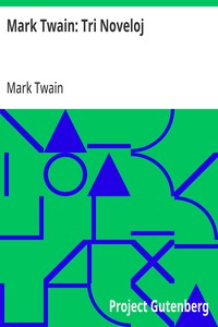 Cover of Mark Twain: Tri Noveloj