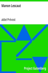 Cover of Manon Lescaut