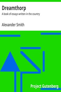 Cover of Dreamthorp : $b A book of essays written in the country