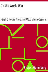 Cover of In the World War