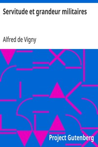 Cover of Servitude et grandeur militaires