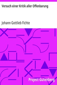 Cover of Versuch einer Kritik aller Offenbarung