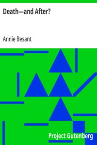 Cover of Death—and After?