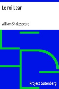Cover of Le roi Lear