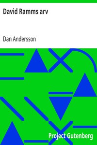 Cover of David Ramms arv