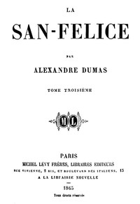 Cover of La San-Felice, Tome 03