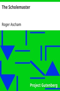 Cover of The Scholemaster