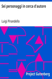 Cover of Sei personaggi in cerca d'autore