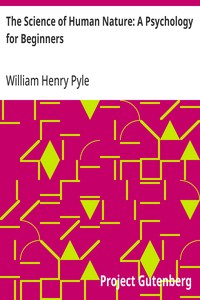 Cover of The Science of Human Nature: A Psychology for Beginners