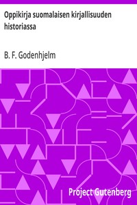 Cover of Oppikirja suomalaisen kirjallisuuden historiassa