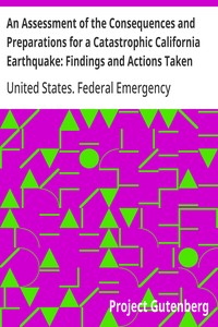 Cover of An Assessment of the Consequences and Preparations for a Catastrophic California Earthquake: Findings and Actions Taken