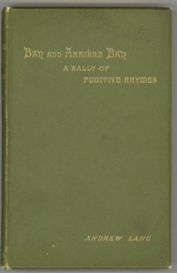 Cover of Ban and Arriere Ban: A Rally of Fugitive Rhymes