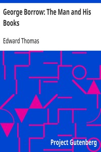 Cover of George Borrow: The Man and His Books