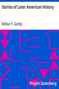 Cover of Stories of Later American History