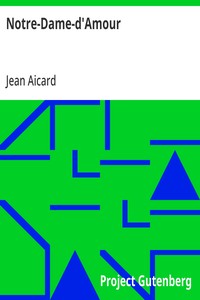 Cover of Notre-Dame-d'Amour