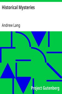 Cover of Historical Mysteries