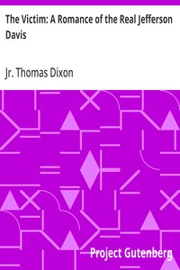 Cover of The Victim: A Romance of the Real Jefferson Davis