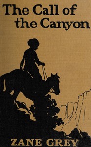 Cover of The Call of the Canyon