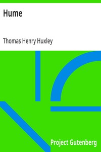 Cover of Hume (English Men of Letters Series)