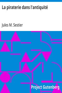 Cover of La piraterie dans l'antiquité