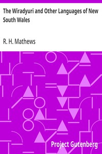 Cover of The Wiradyuri and Other Languages of New South Wales