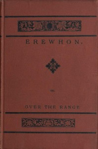 Cover of Erewhon; Or, Over the Range