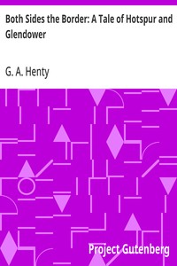 Cover of Both Sides the Border: A Tale of Hotspur and Glendower