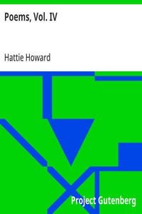 Cover of Poems, Vol. IV
