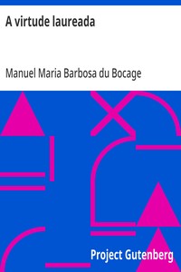 Cover of A virtude laureada Drama Recitado no Theatro do Salitre