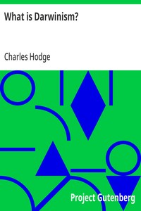 Cover of What is Darwinism?
