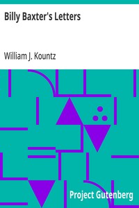 Cover of Billy Baxter's Letters