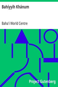 Cover of Bahíyyih Khánum