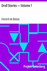 Cover of Droll Stories — Volume 1