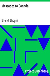 Cover of Messages to Canada